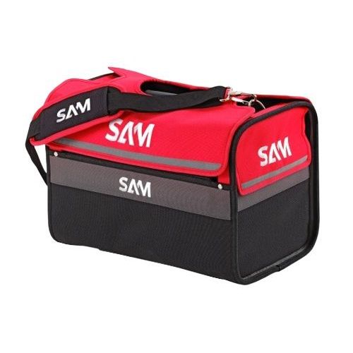 Caisse à outils textile à fermeture zippée et scratch - 30 litres SAM OUTILLAGE