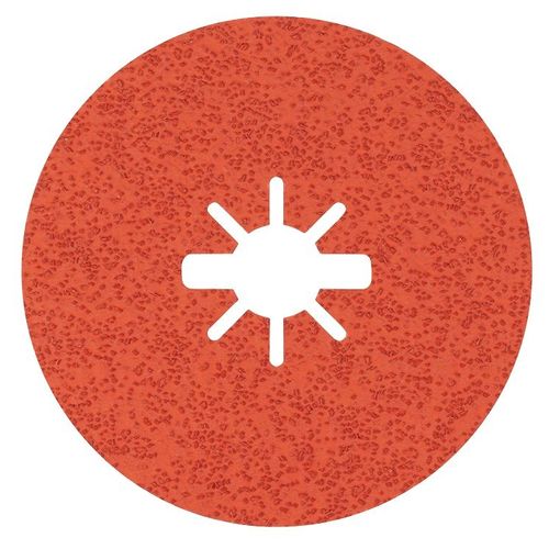 Disque de fibre de céramique PRISMA expert R782, verrouillage X, 115 mm, 22,23 mm, G 36, 5 pcs.