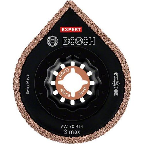 Bosch EXPERT 2608900041 - EXPERT Starlock Carbide 3 max Grout & Abrasive AVZ70RT4