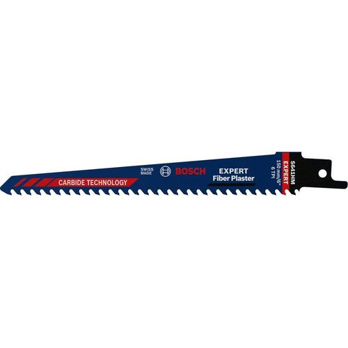 Lame de scie sabre Expert Fiber Plaster S 641 HM L.150mm B.19mm 4.3mm 1 St./Karte