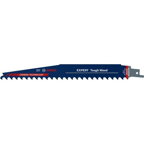 Lame de scie sabre Expert Tough Wood L.225mm B.25mm TPI 3 8.5mm 1 Unités
