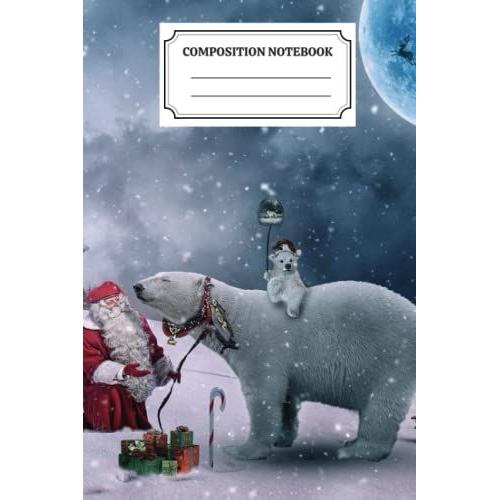 Bear Composition Notebook: Cute Bear Composition Notebook,Bear Notebook, Bear Gift For Bear Lovers, Bear Journal For Kids & Adults, (6"X9" , 120 Pages Ruled Paper).