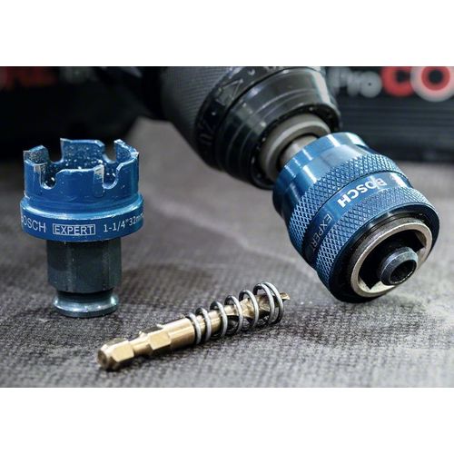 Scie trépan carbure de précision Expert Métal BOSCH Ø27 mm - 2608900495