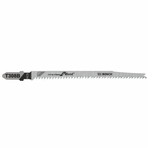 Bosch Lame de scie sauteuse EXPERT 'Wood 2-side clean' T 308 B, 100 pces - 2608900553