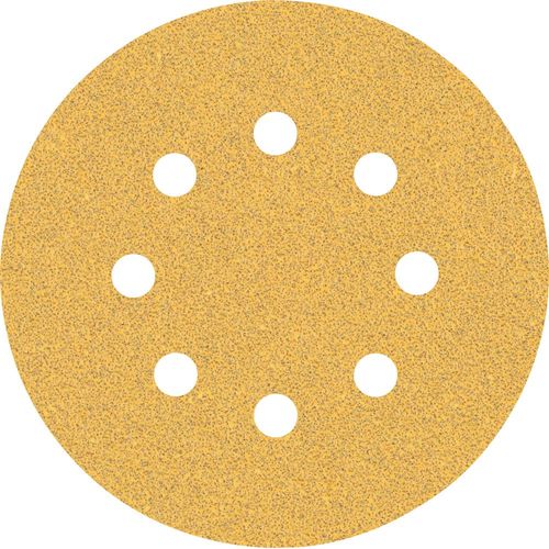 Expert C470 Papier de verre avec 8 trous pour Sander excentrique, 115 mm, G 60, 5-TLG.