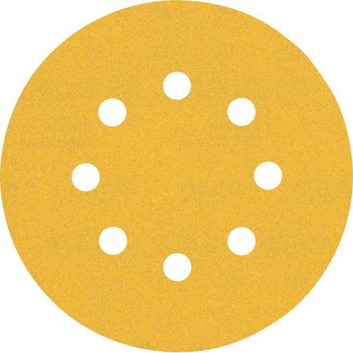 Bosch 2608900809 - EXPERT Abrasif C470 Best for Wood and Paint, diamètre 125 mm, grain 240, 8 trous, 5x