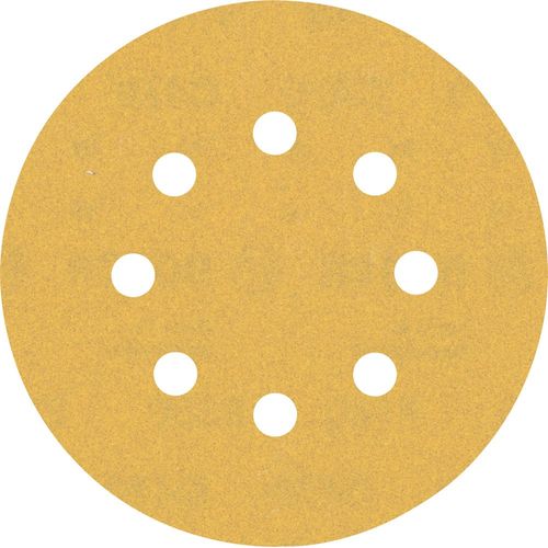 Bosch 2608900808 - EXPERT Abrasif C470 Best for Wood and Paint, diamètre 125 mm, grain 180, 8 trous, 5x