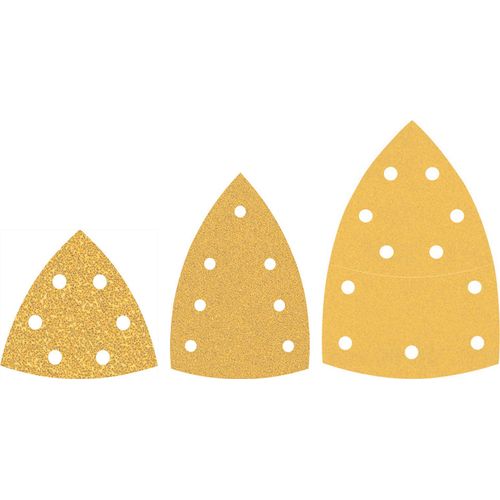 Abrasifs triangulaires C470 Expert BOSCH 93x93 mm grain 100 - 50 feuilles - 2608900929