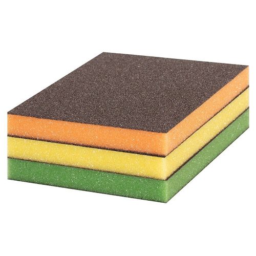 Éponge à poncer Expert Flex S473 L98xB120mm moyen/fin/extra fin Flex Patin de ponçage