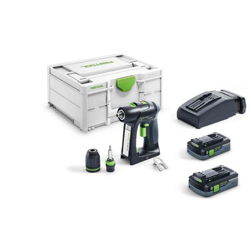 Festool Perceuse-visseuse sans fil C 18 HPC 4,0 I-Plus - 576435