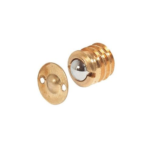 Loqueteau à bille diamètre 9mm avec gâche à visser - HAFELE - 241.86.105