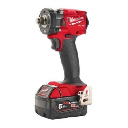 Boulonneuse à choc compacte FUEL 18V 5Ah carré 1/2'' O'RING M18 FIW2F12-502X | 4933478444 - Milwaukee