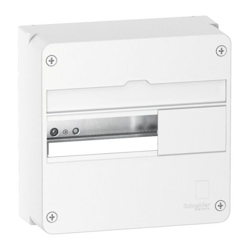 Coffret en saillie RESI9 blanc 1 rangée de 13 modules 63A - SCHNEIDER ELECTRIC - R9H13401