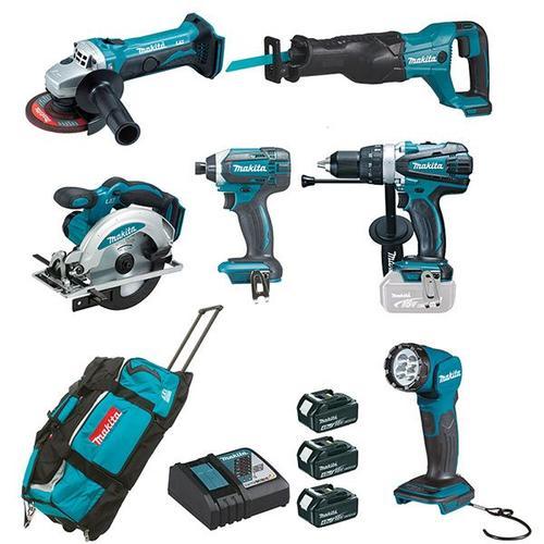 Pack 6 Outils MAKITA DLX6104MX1 18 V (3 x 4,0 Ah)