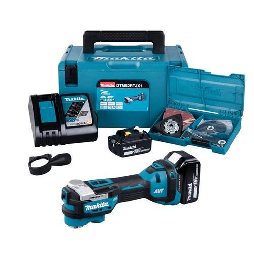 Découpeur-ponceur multifonctions MAKITA DTM52RTJX1 - 18V