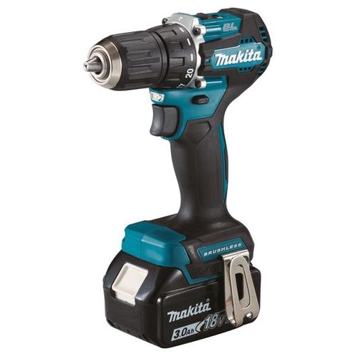 Perceuse visseuse 18V Li-Ion BL Ø13 mm (2x3,0 Ah) en MAKPAC - MAKITA DDF487RFJ