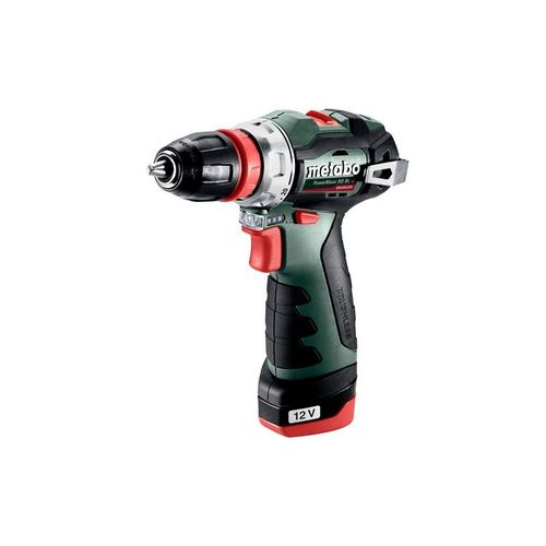 Metabo Perceuse-visseuse sans fil PowerMaxx BS BL Q, 12V/2x2Ah + LC 40 - 601749500