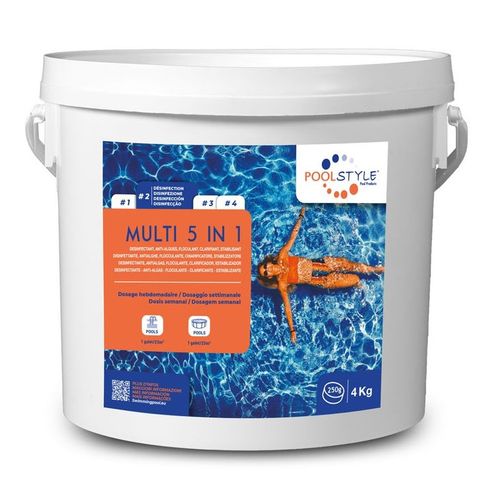 Pool Style Multifonction 5 en 1 4 kg