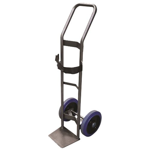 Diable pour charge cylindrique STOCKMAN - Roues en caoutchouc - Charge 200kg - SAC15-RSB