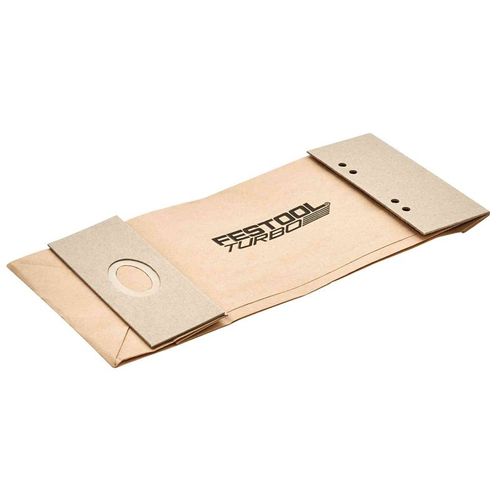 Lot de 5 sacs filtres pour ponceuses vibrantes Turbo TF-RS 1/5 FESTOOL 483674