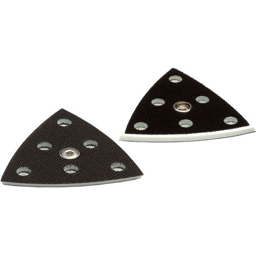 Sachet de 2 plateaux de ponçage dur pour ponceuse triangulaire DX93/RO90 - 488716