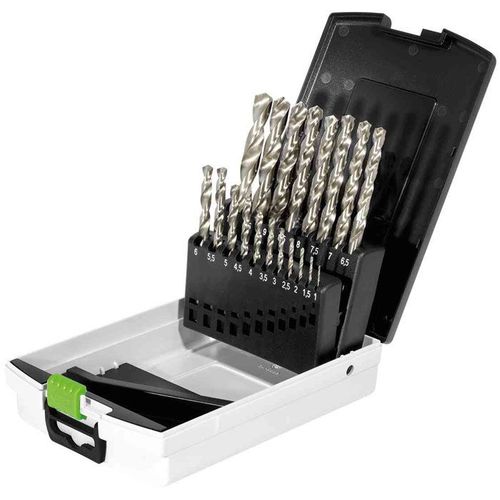 Coffret pour forets acier FESTOOL 498981 HSS HSS D 1-10 Sort/19