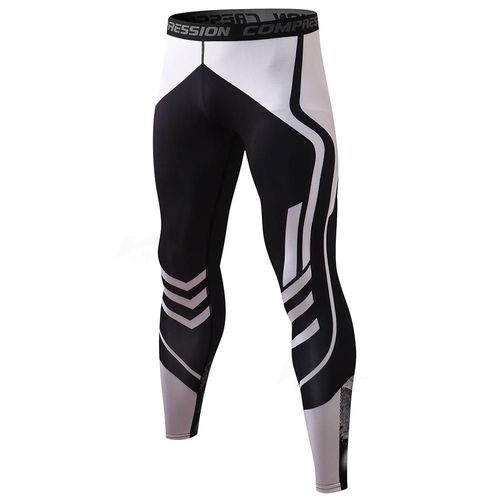 Leggings De Jogging De Compression Pour Hommes,Pantalons De Course,Collants D'entraînement,Vêtements De Sport Monochromes,Garde-Boue Moulant Sexy,Vêtements De Fitness Pour Hommes