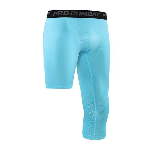Leggings De Sport Pour Homme,Modèle Capri Dean M 3/4,Pantalon De Basket-Ball,De Football,D'exercice,De Fitness,Court,Une Jambe,Été 03