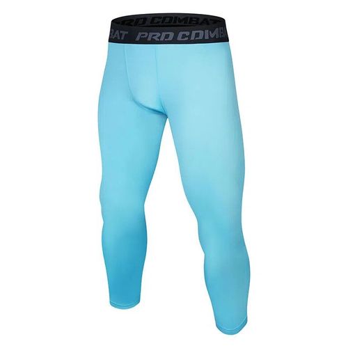 Pantacourt Moulant Pour Homme Et Fille,Pantalon De Course,De Basket-Ball,De Football,D'exercice,De Sport,Leggings À Genouillères,09,3/4