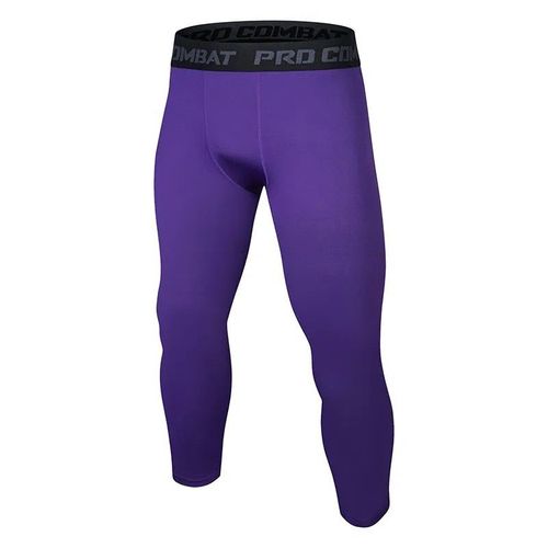 Pantacourt Moulant Pour Homme Et Fille,Pantalon De Course,De Basket-Ball,De Football,D'exercice,De Sport,Leggings À Genouillères,09,3/4