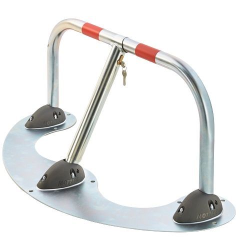 Barrière de Parking Rabattable 3 Pieds SPECIAL MACADAM avec clés identiques - Mottez B301CCI