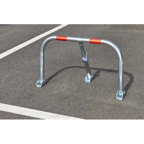 MOTTEZ Barriere parking rabattable fermeture cadenas