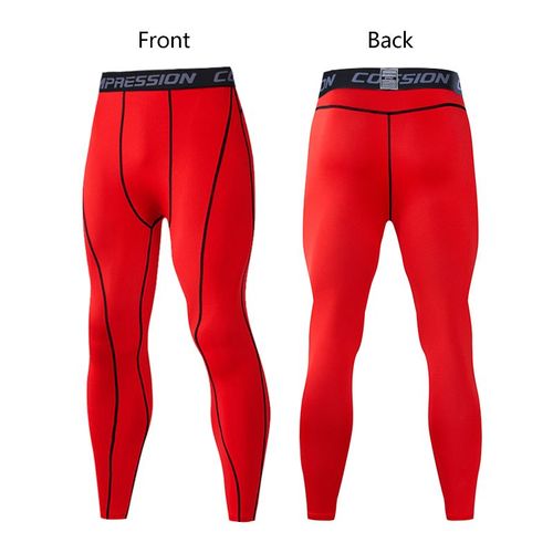 Legging Serré De Compression Pour Homme,Pantalon De Sport,Jogging,Gym,Fitness,Entraînement,Séchage Rapide