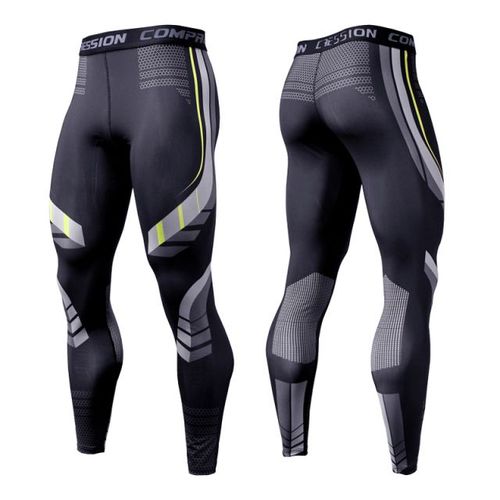Leggings De Sport À Séchage Rapide Pour Hommes,Collants De Fitness,Entraînement Sportif,Jogging,Pantalons De Sport De Compression,Salle De Sport