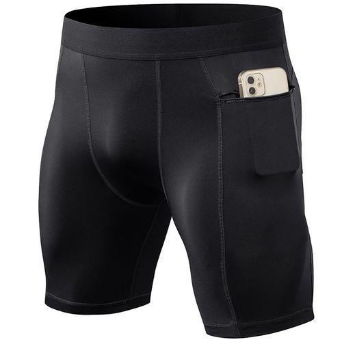 Camsolomon-Leggings Collants De Sport Pour Homme,Short De Course,Poche Pour Téléphone,Sexy,Extérieur,Cyclisme,Boxer,Pantalon De Compression,Salle De Sport,Fitness,Sec
