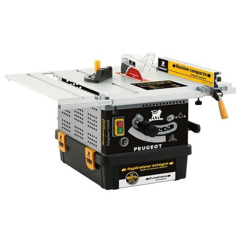 PEUGEOT Scie de table avec aspirateur intégré Energysaw-165ASP 1200 W