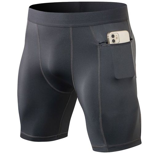 Camsolomon-Leggings Collants De Sport Pour Homme,Short De Course,Poche Pour Téléphone,Sexy,Extérieur,Cyclisme,Boxer,Pantalon De Compression,Salle De Sport,Fitness,Sec