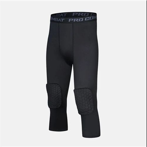 Pantalon Moulant De Course Pour Homme Et Fille,Leggings Courts À Genouillères,Dean M Capri,Basket-Ball,Football,Exercice,Sport,08,3/4