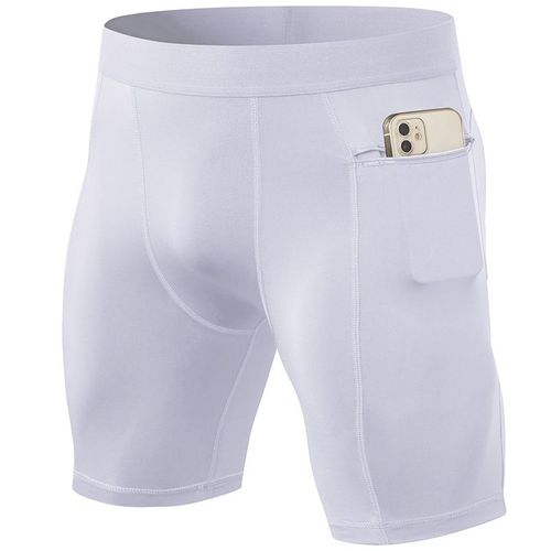Camsolomon-Leggings Collants De Sport Pour Homme,Short De Course,Poche Pour Téléphone,Sexy,Extérieur,Cyclisme,Boxer,Pantalon De Compression,Salle De Sport,Fitness,Sec