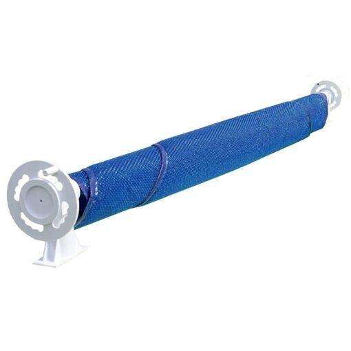 Enrouleur de bâche à bulles pour piscine en bois Ubbink