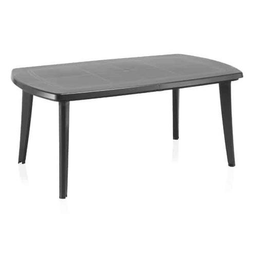 Table De Jardin Extensible Atlantic - Résine - Max 2.25 M - Anthracite