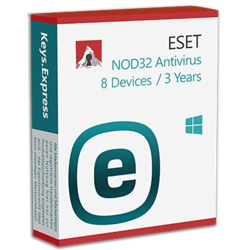 Eset Nod32 Antivirus 8d/3y