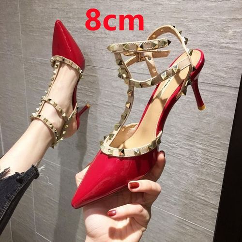 Chaussures Chaussures Talons Hauts Pour Femmesescarpins De Bureau Enfilerrougeclassiquenoirhaute Qualitédamescoolmodeg6166