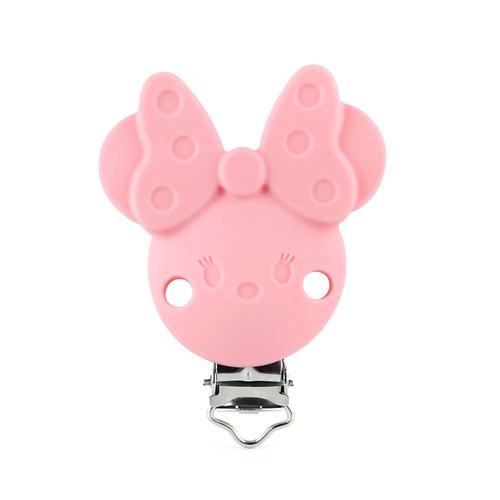 Dunijo-Clips De Sucette En Silicone De Qualité Alimentaire Sans Bpa Pour Bébé,Perles Tewindsor,Cadeau De Noël,Bricolage,Molaire De Dentition De Souris Pour Bébé,3 Pièces #J