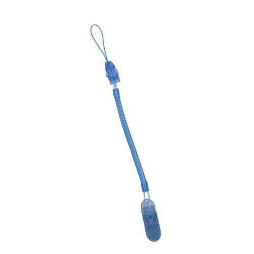 Chaîne De Sucette Anti-Chute Pour Bébé,Clip Extensible À Ressort,Bobine De Traction,Accessoires Pour Bébé,1/2 Pièces - Type Blue