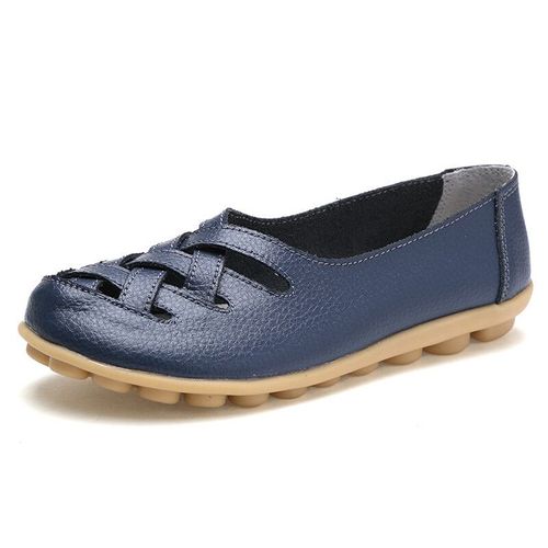 Chaussures Chaussures Plates En Cuir Group Pour Femmesouplesmocassins D'infirmièredécontractéesde Luxe