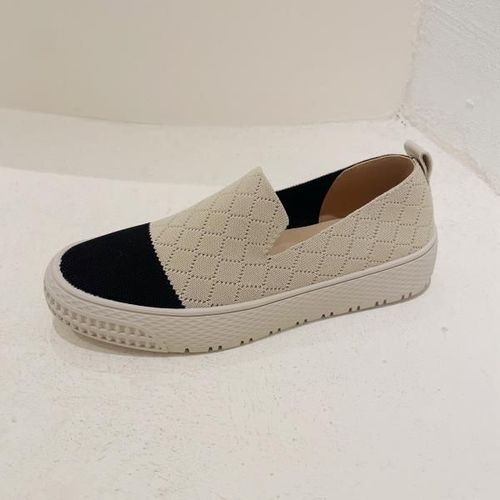 Chaussures Chaussures Enfiler Rondes Pour Femmesmocassins De Rencontre Décontractés Pour Femmescouleurs Mélangéesfourrure Ogo Flatssabotsfilms Plateforme