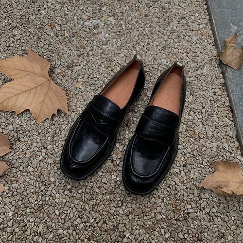 Chaussures Chaussures Plates En Cuir Souple De Style Britannique Pour Femmesmocassins Détectée Ychaussures Oxford Enfilercuir Verniloisirs