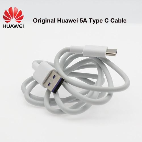 Chargeur Huawei 40W al 10V4A Supercharge US EU Adaptateur 5A USB Type C Cable Pour Nova 5 6 7 7 Pro Mate 30 Pro P40 P30 P20 Pro