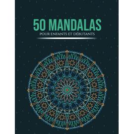 Mandala enfant: Livre de coloriage pour enfants avec des mandalas amusants,  faciles et relaxants - 65 pages Format 21,5 x 21,5 cm